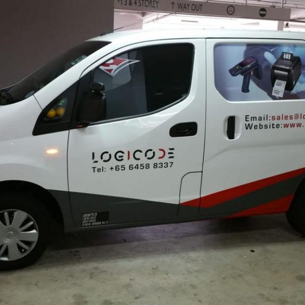 Van Vinyl Stickers and Letterings