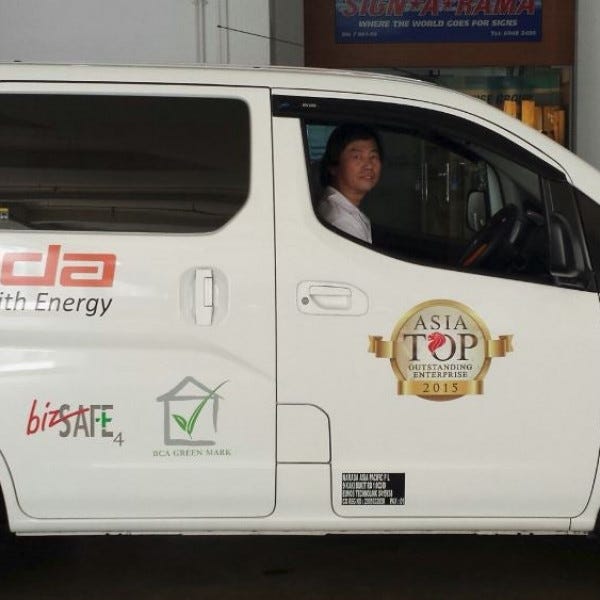 Van Vinyl Stickers and Letterings