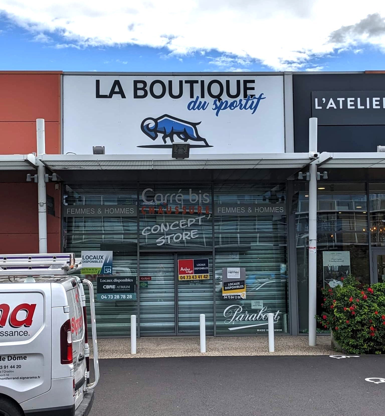 Votre enseigne comme neuve