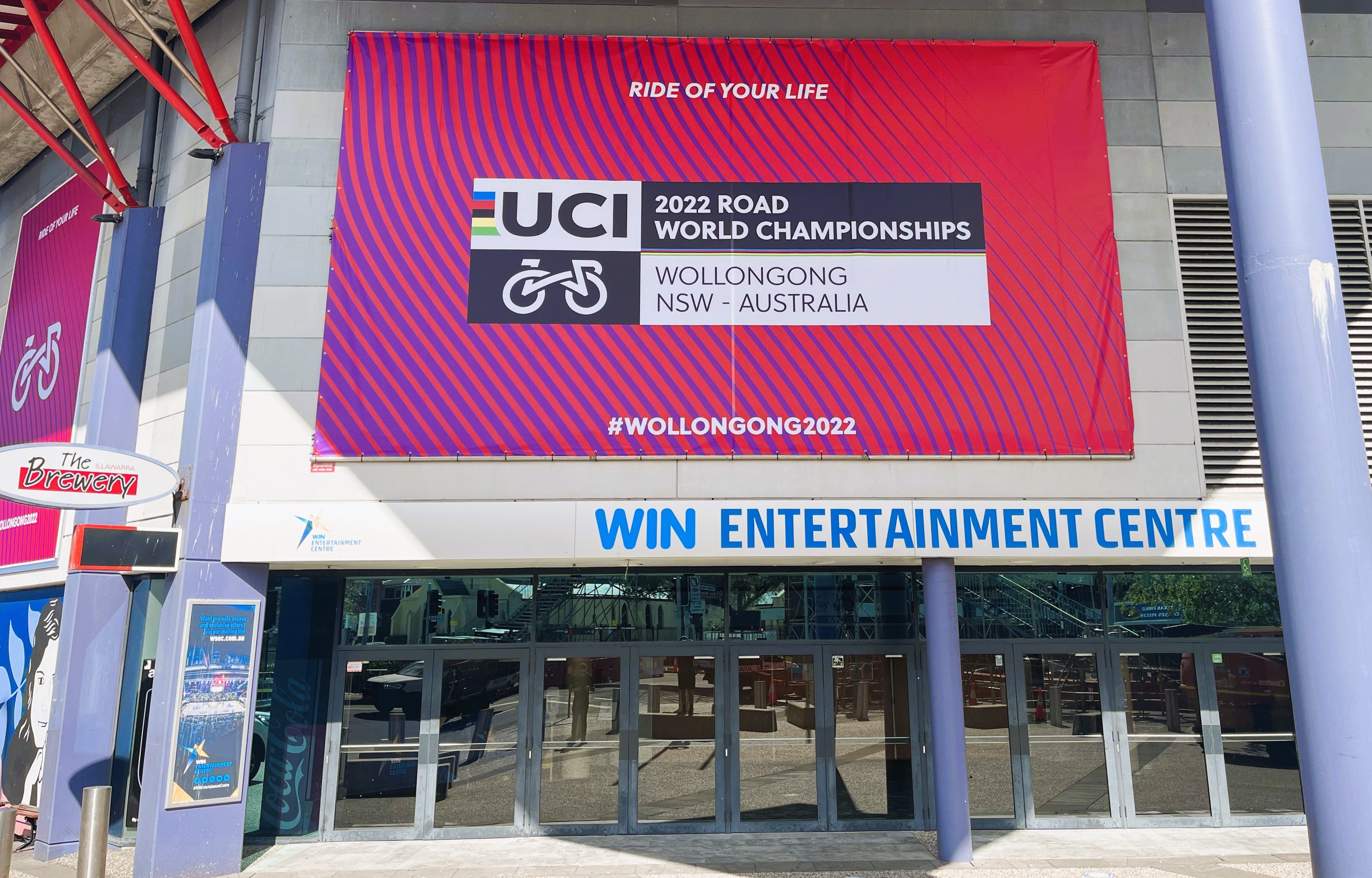 UCI WEC Outdoor Signage Illawarra