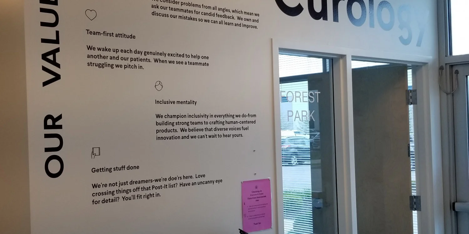 Vinyl Lettering