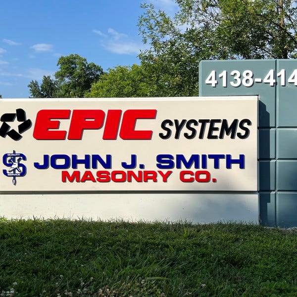 Epic Systems Monument Sign
