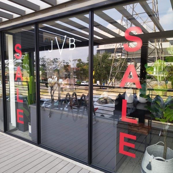 Window signage