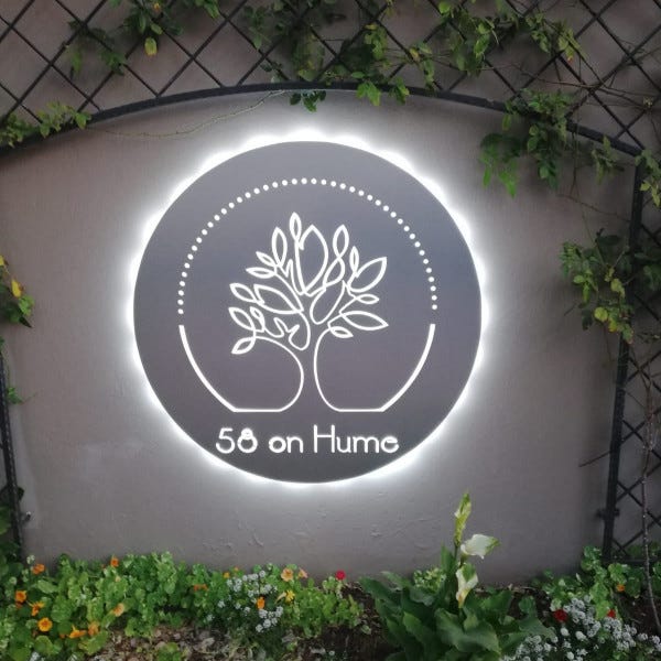 illuminated signage