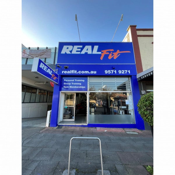 Shop Signage - Realfit Gym & Personal Training - Malvern East