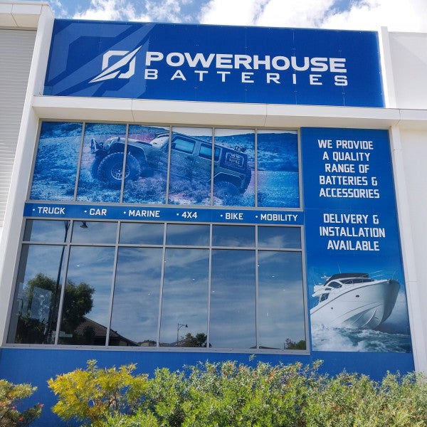 Powerhouse Batteries Signage