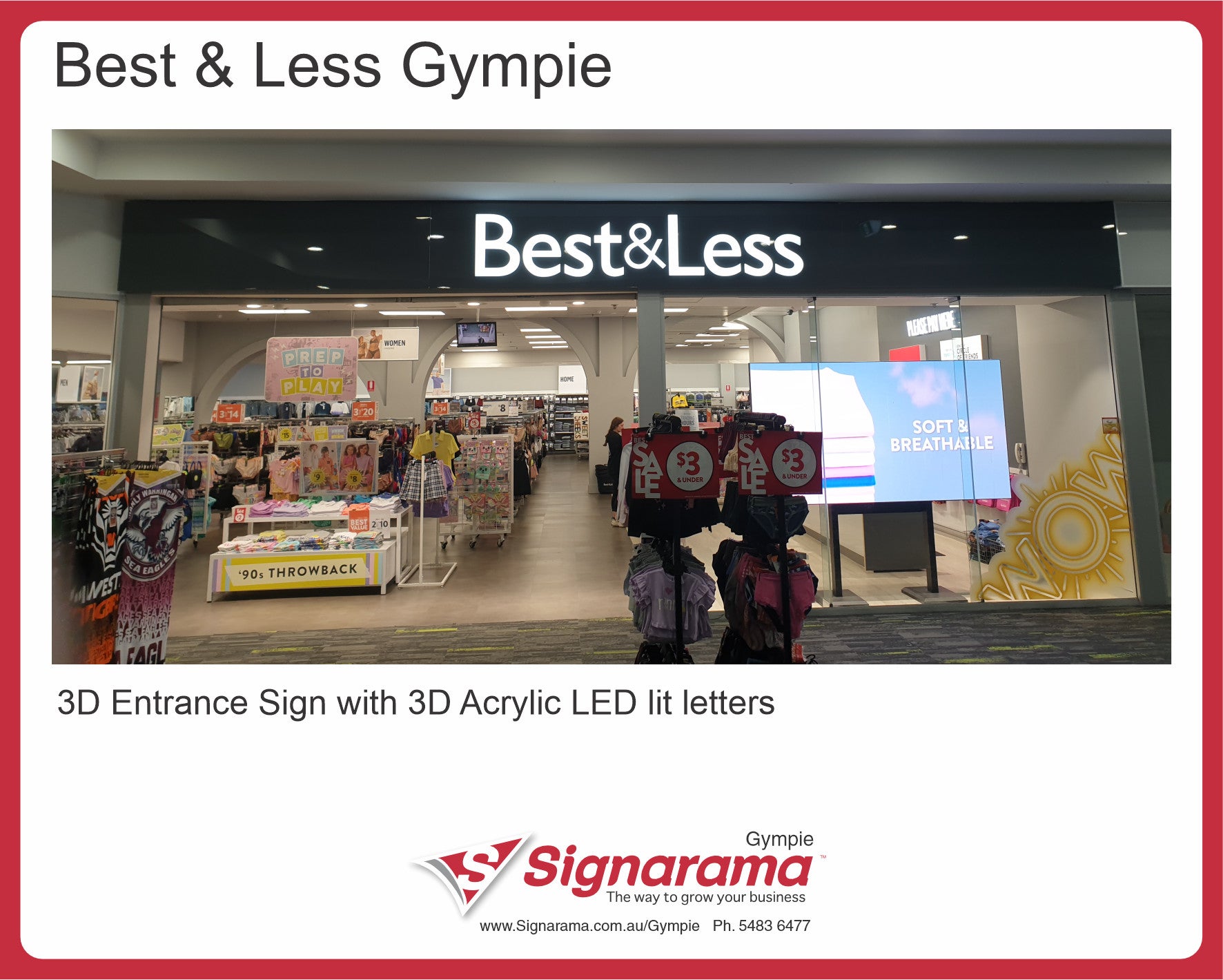 Best & Less Gympie Lightbox