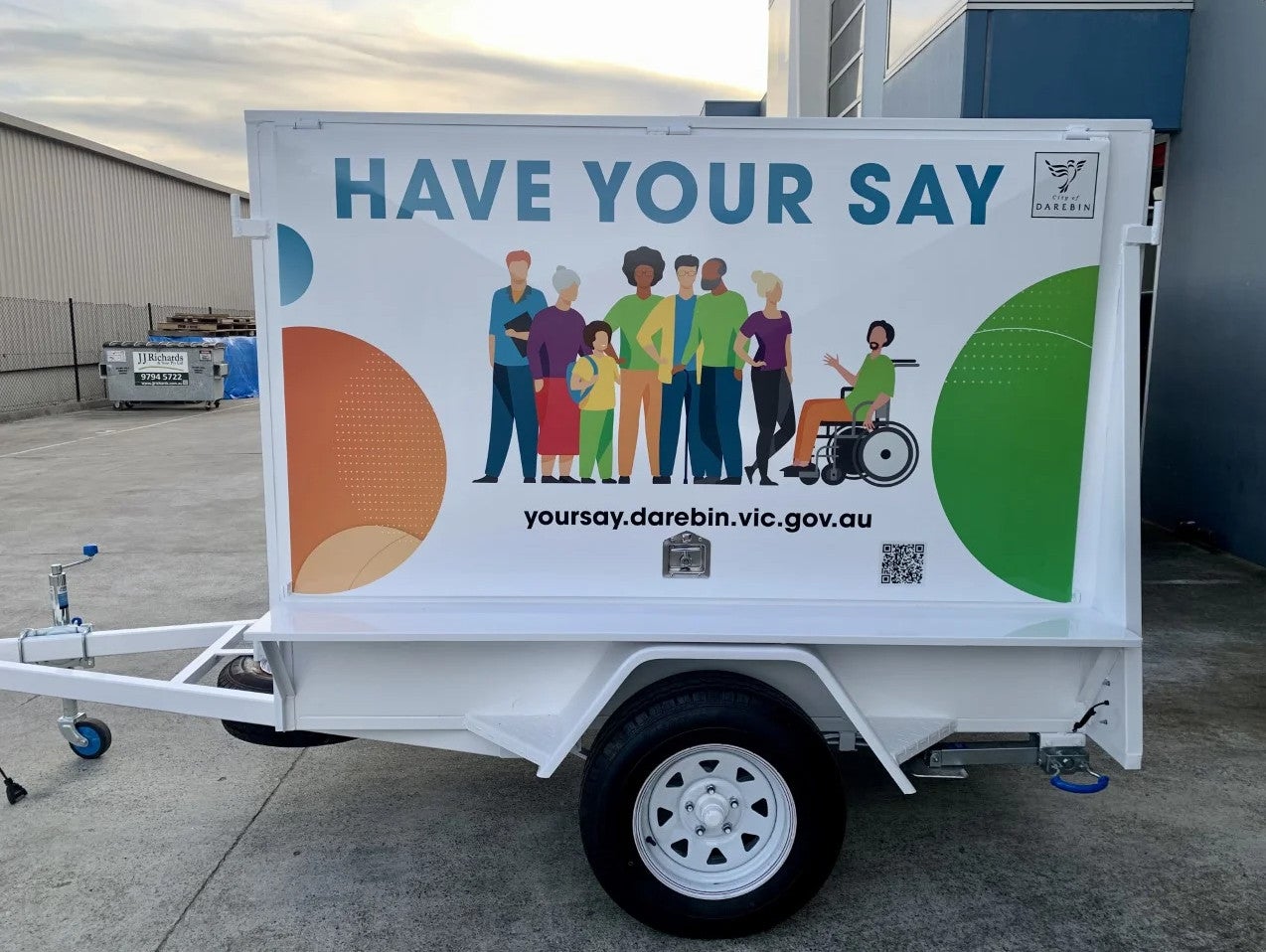 Trailer Signage - ChatterBox Projects