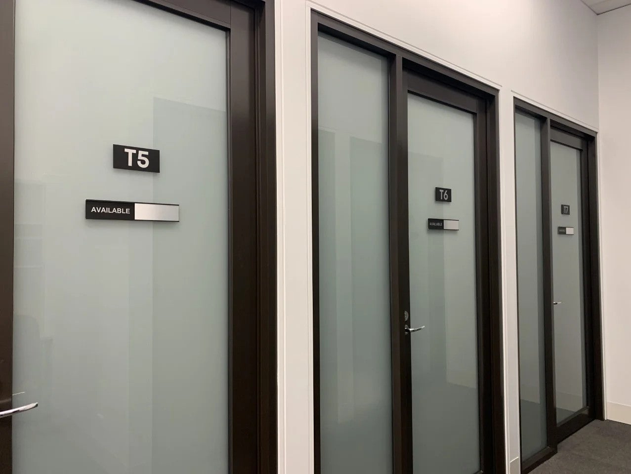 Office Internal signage - ISN Clinic - Kew.