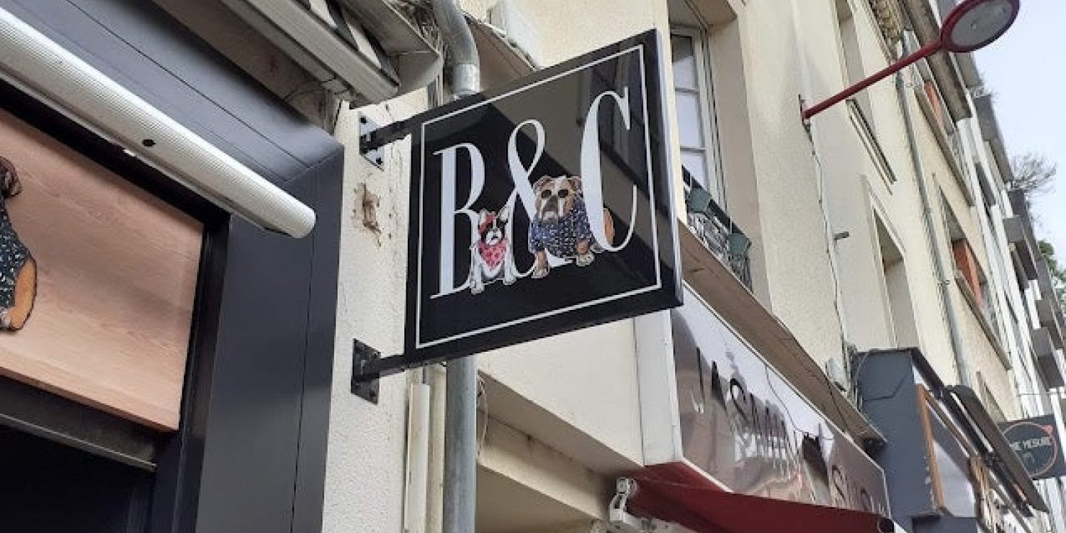 Caisson Drapeau Double Face