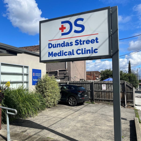 Signage Update - Dundas Street Medical Clinic - Thornbury.