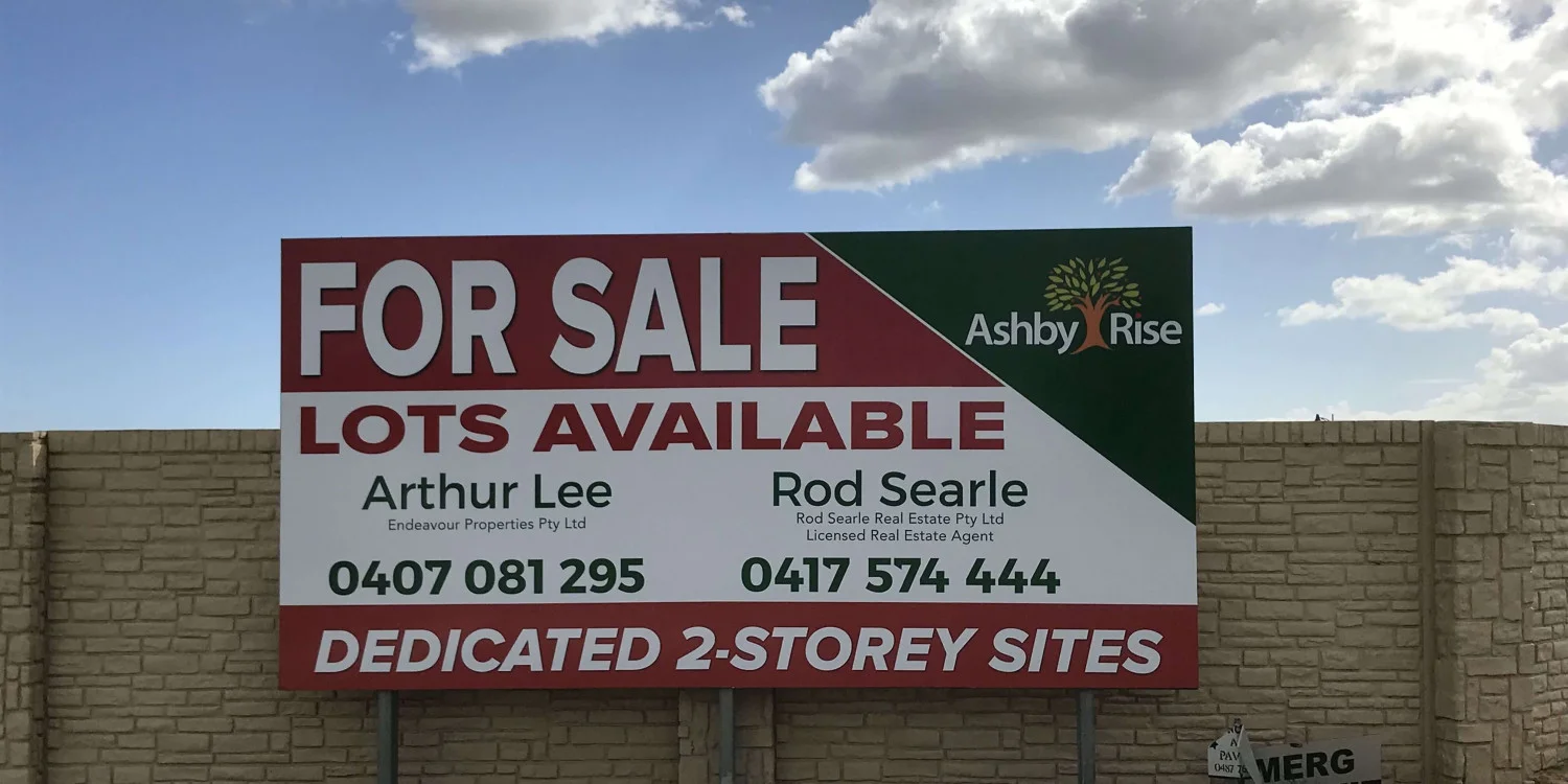 Real Estate Signs in Whyalla
