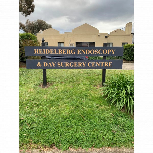 Front Signage - Heidelberg Endoscopy & Day Surgery Centre