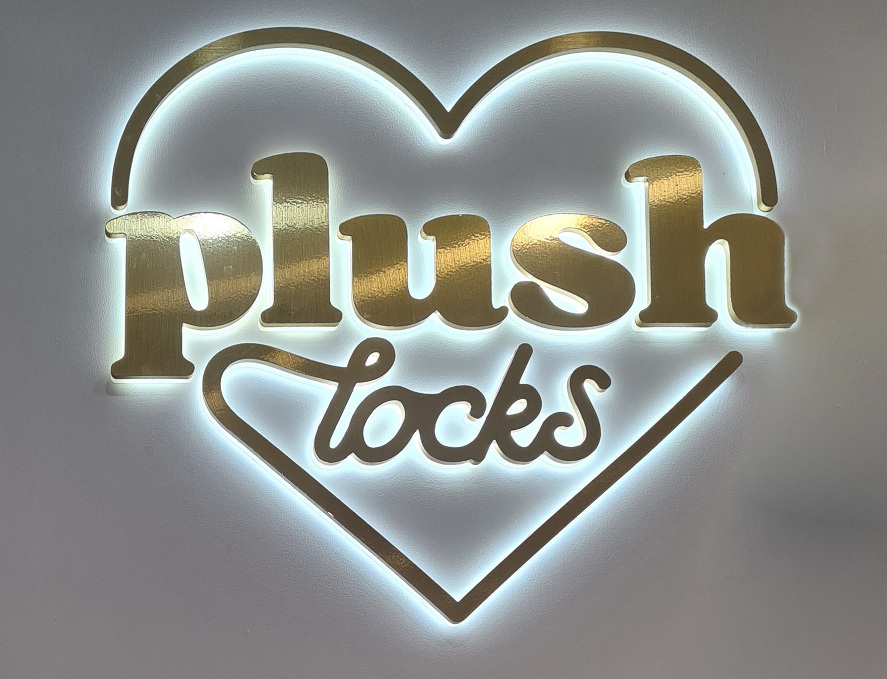 Not sure whether to get illuminated or non-illuminated signage? Why not get both! 