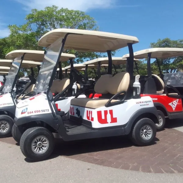 Branded golf cart 5