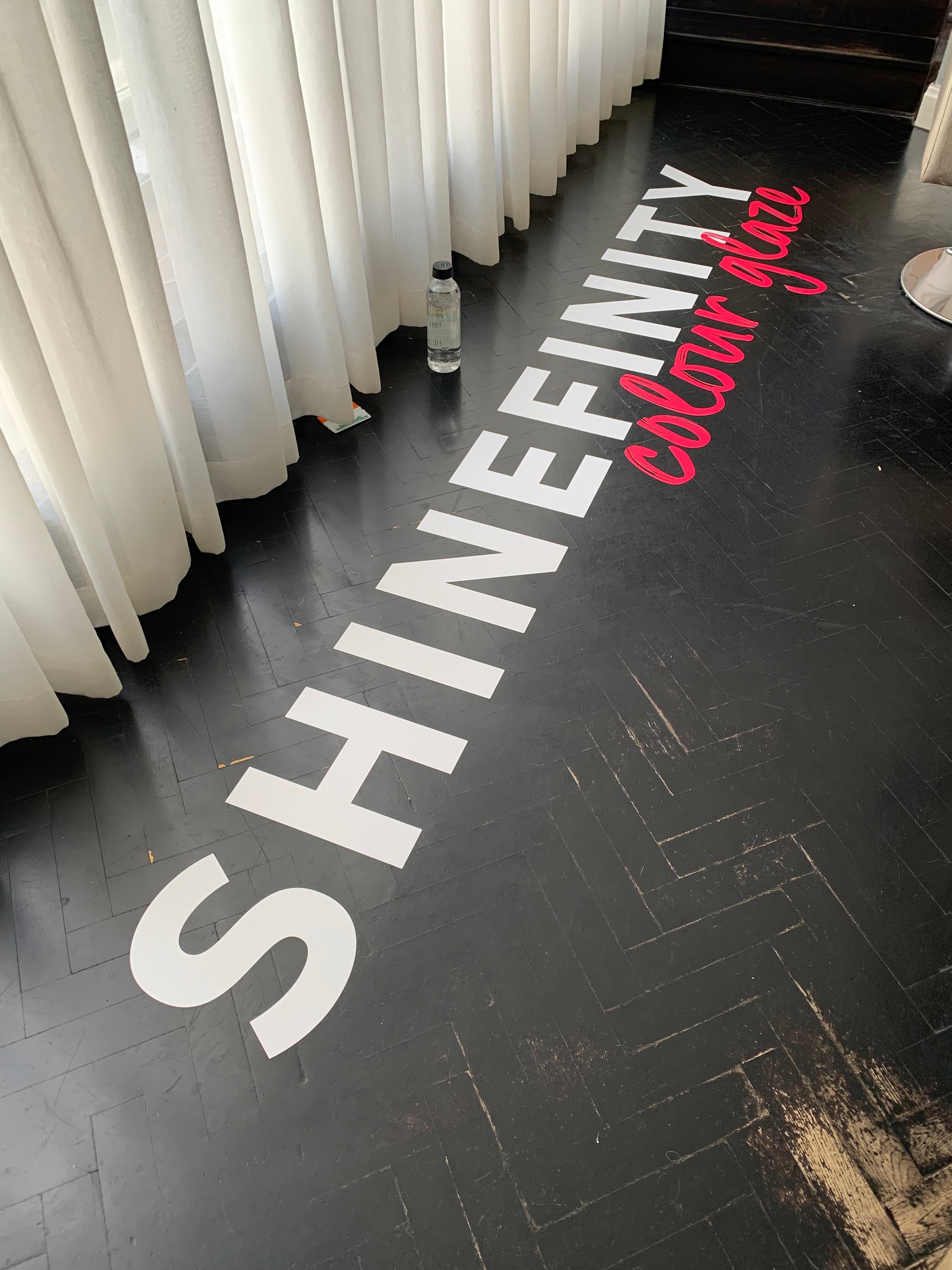 Wella Shinefinity - Exhibition various signage