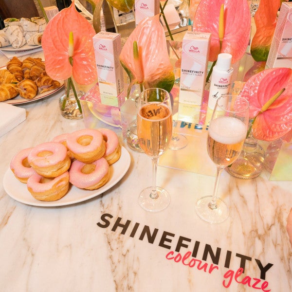 Wella Shinefinity - Exhibition various signage