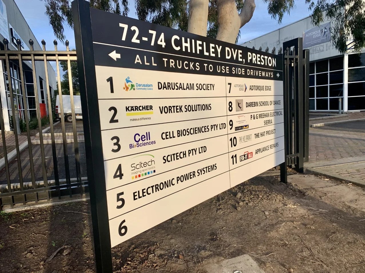 Front Pylon Signage - Select Strata Communities - Preston.