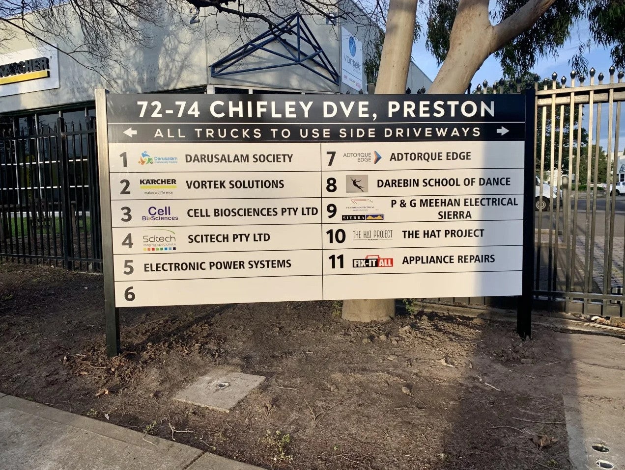 Front Pylon Signage - Select Strata Communities - Preston.