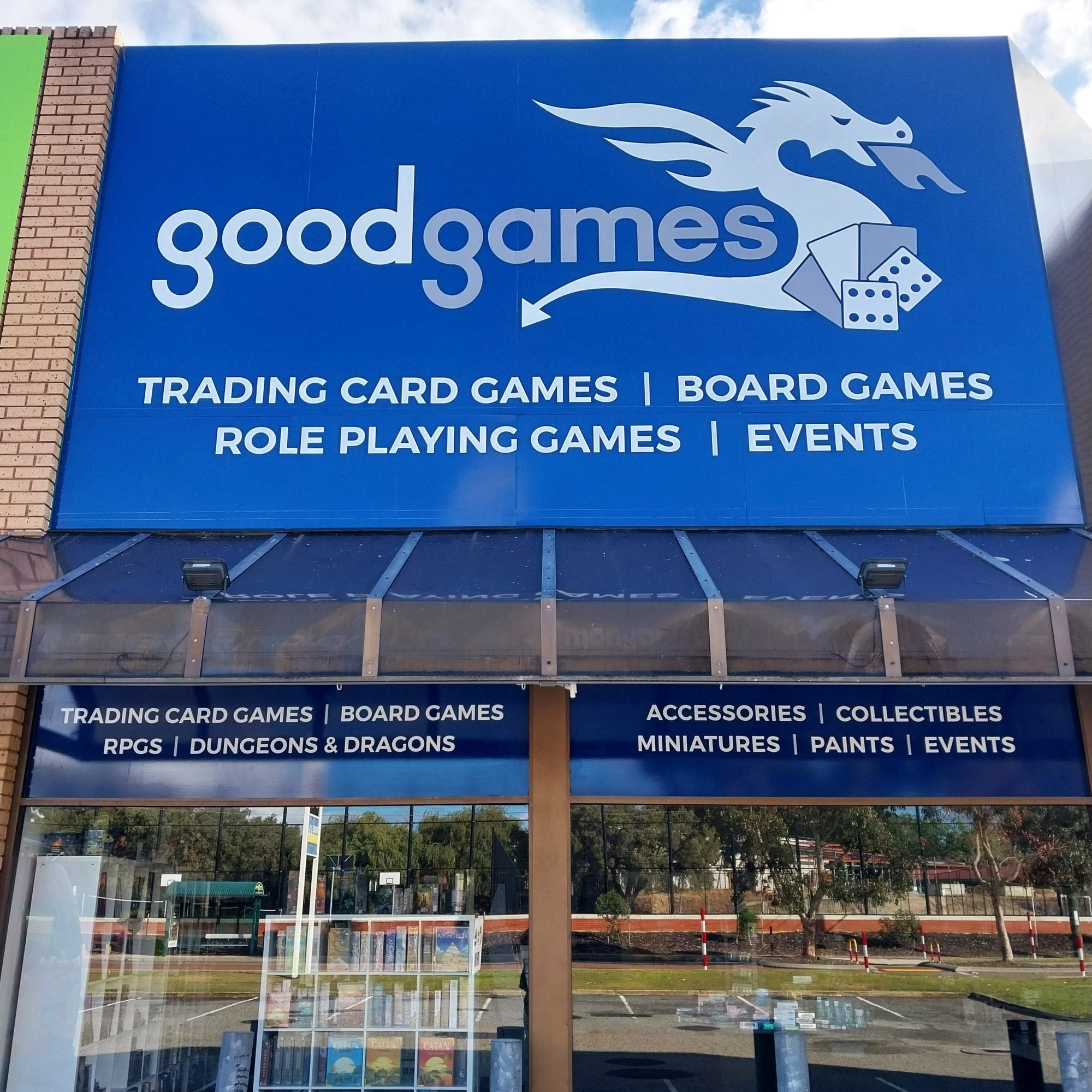 Good Games Signage