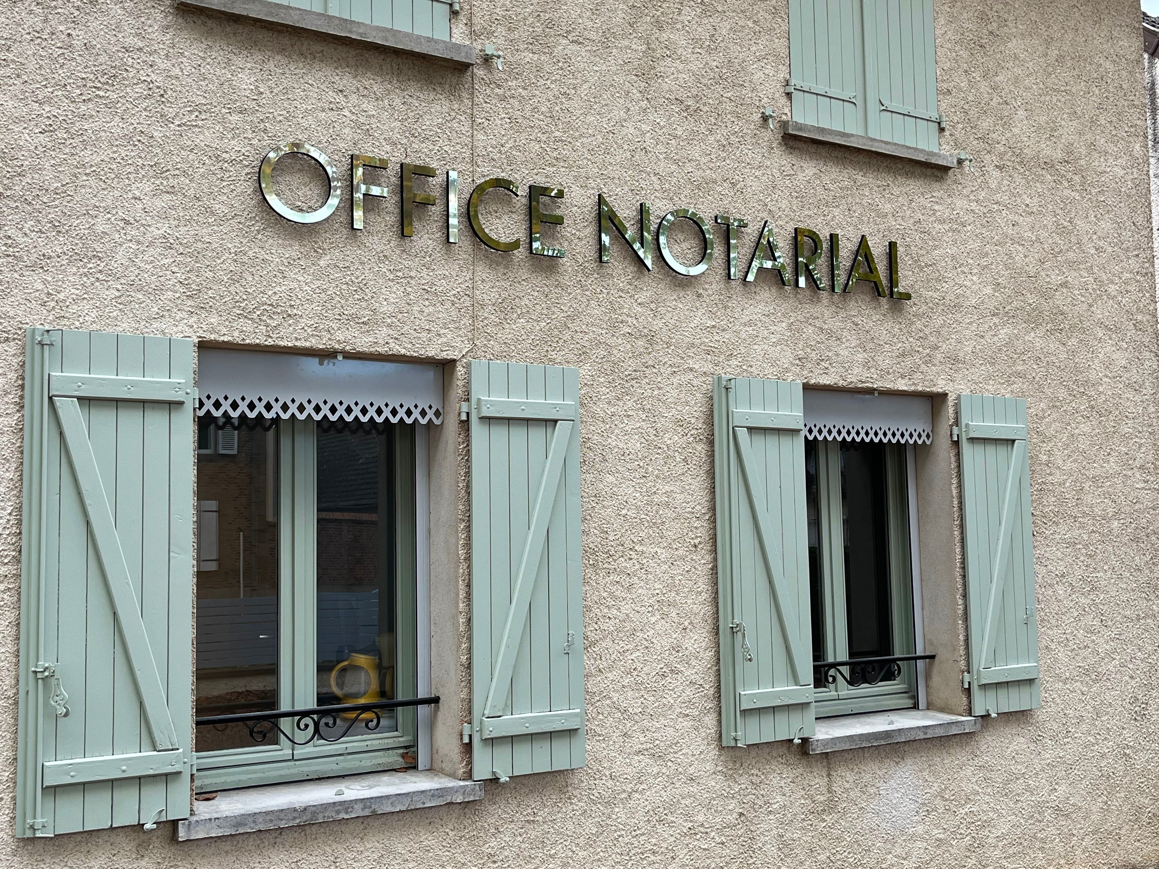 Enseigne Lettres Découpées
