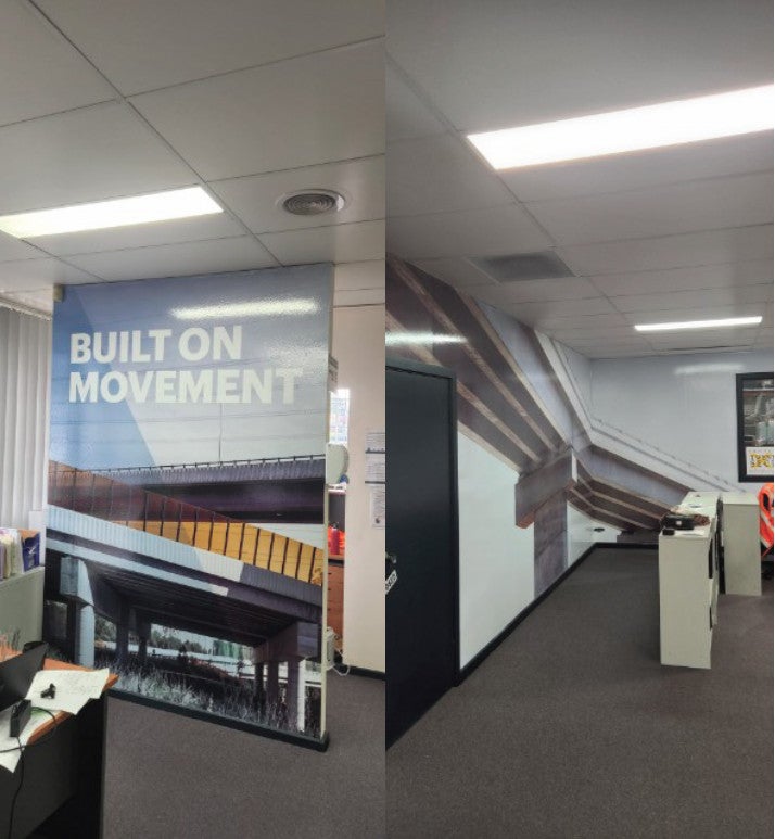 Custom Photographic Office Wallpaper
