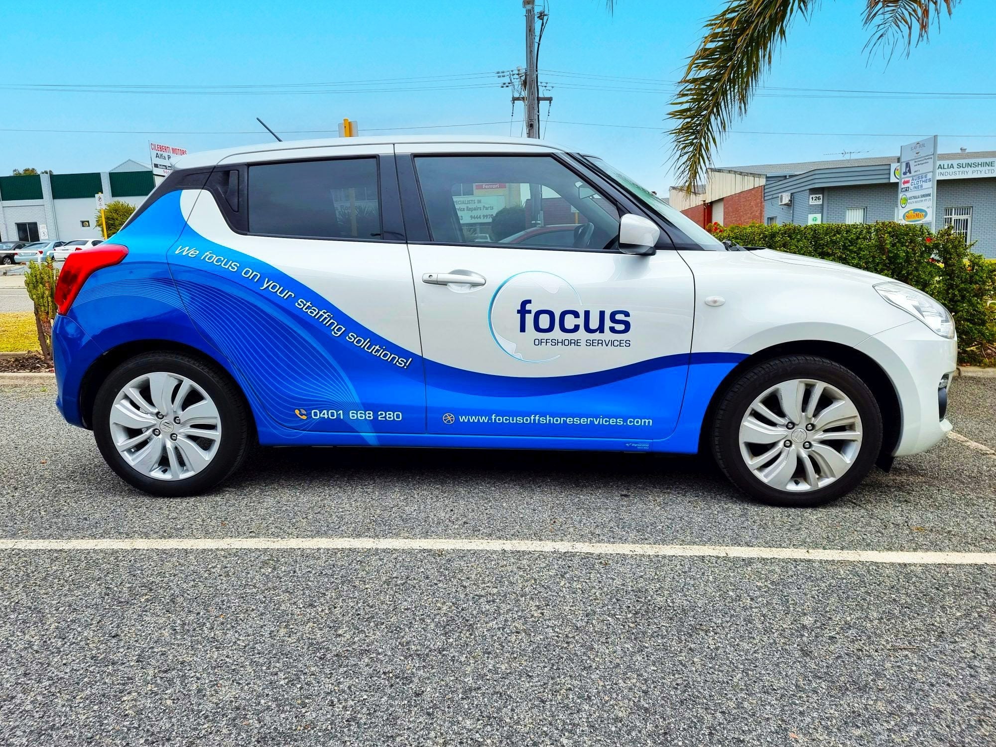 Focus Offshore Vehicle Wrap