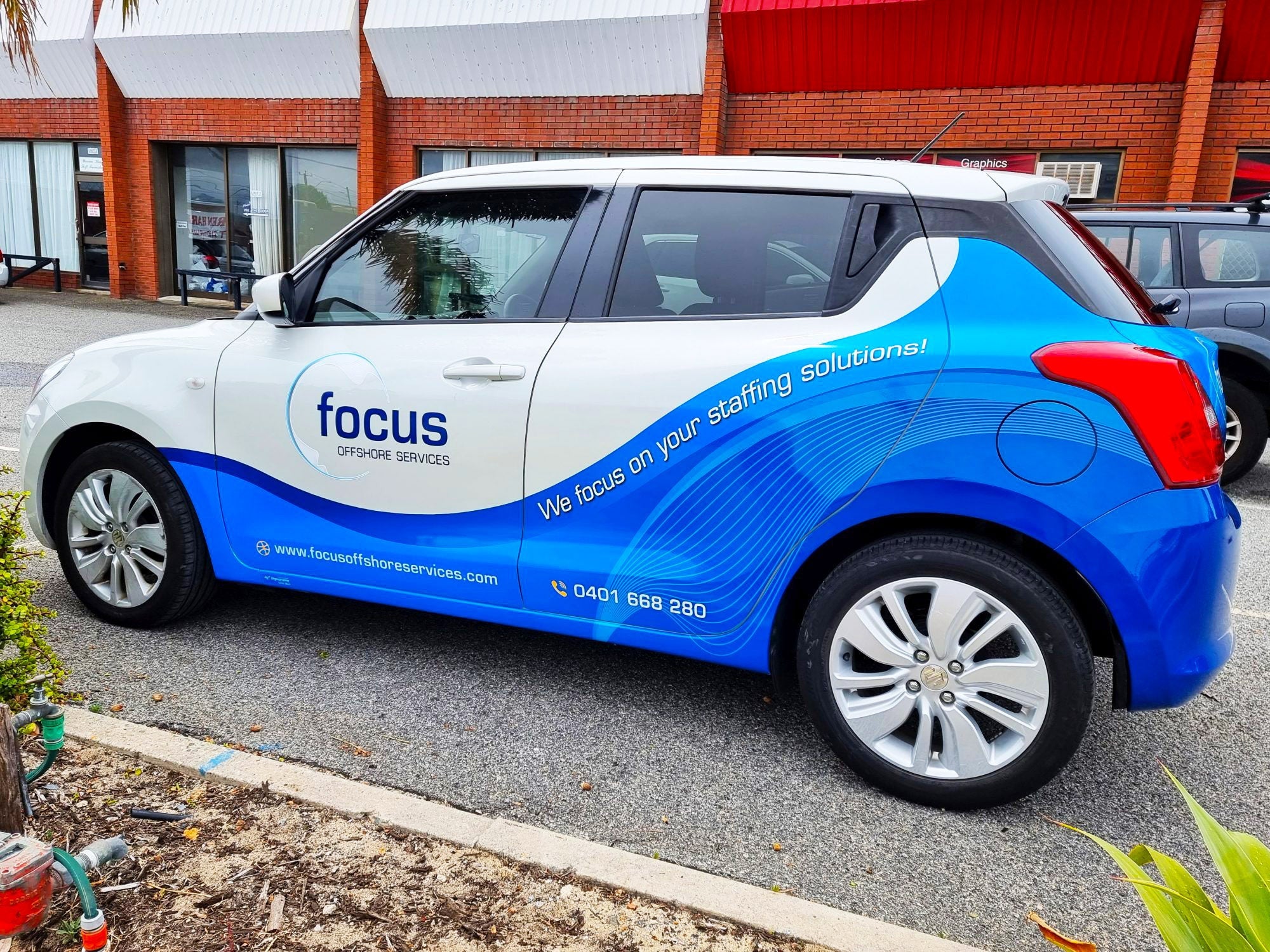 Focus Offshore Vehicle Wrap