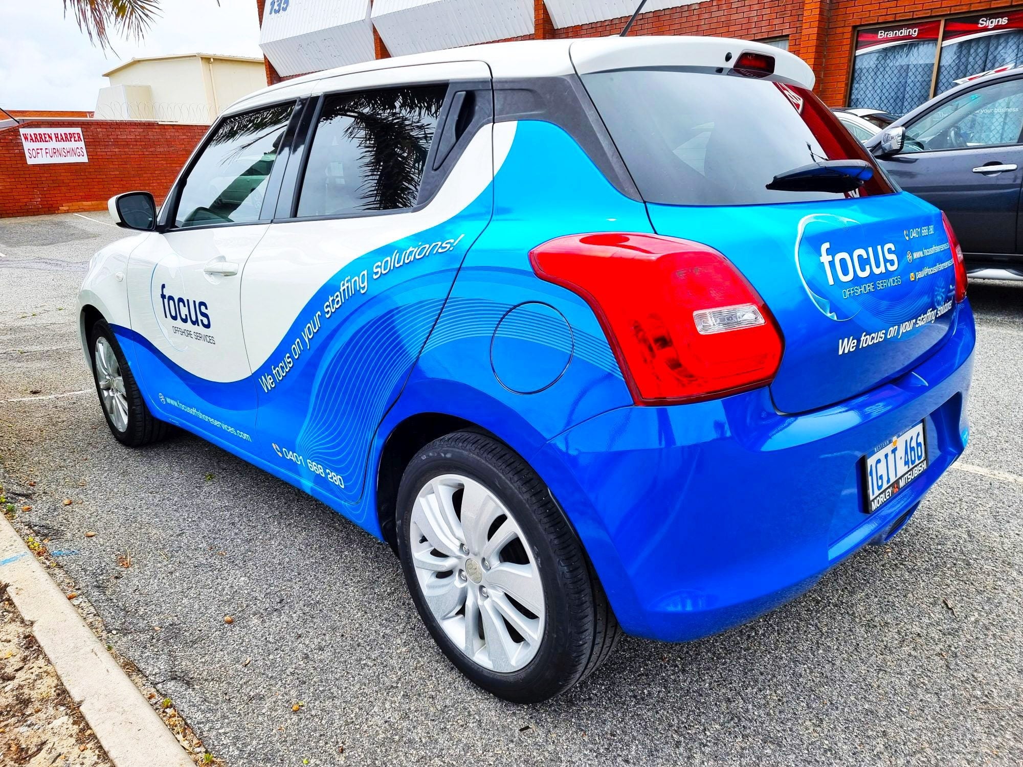 Focus Offshore Vehicle Wrap