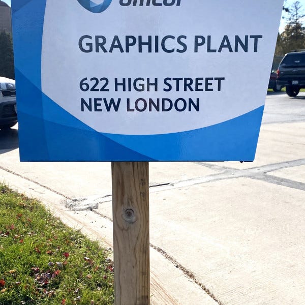 Mailbox Wrap for Amcor New London, Photo 2 - Appleton WI