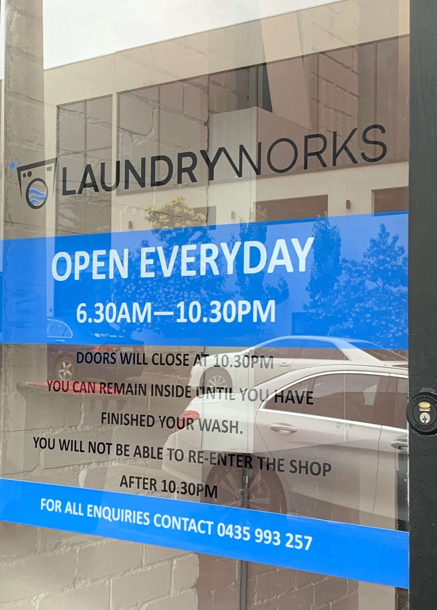 Shop Signage - Laundryworks - Watsonia