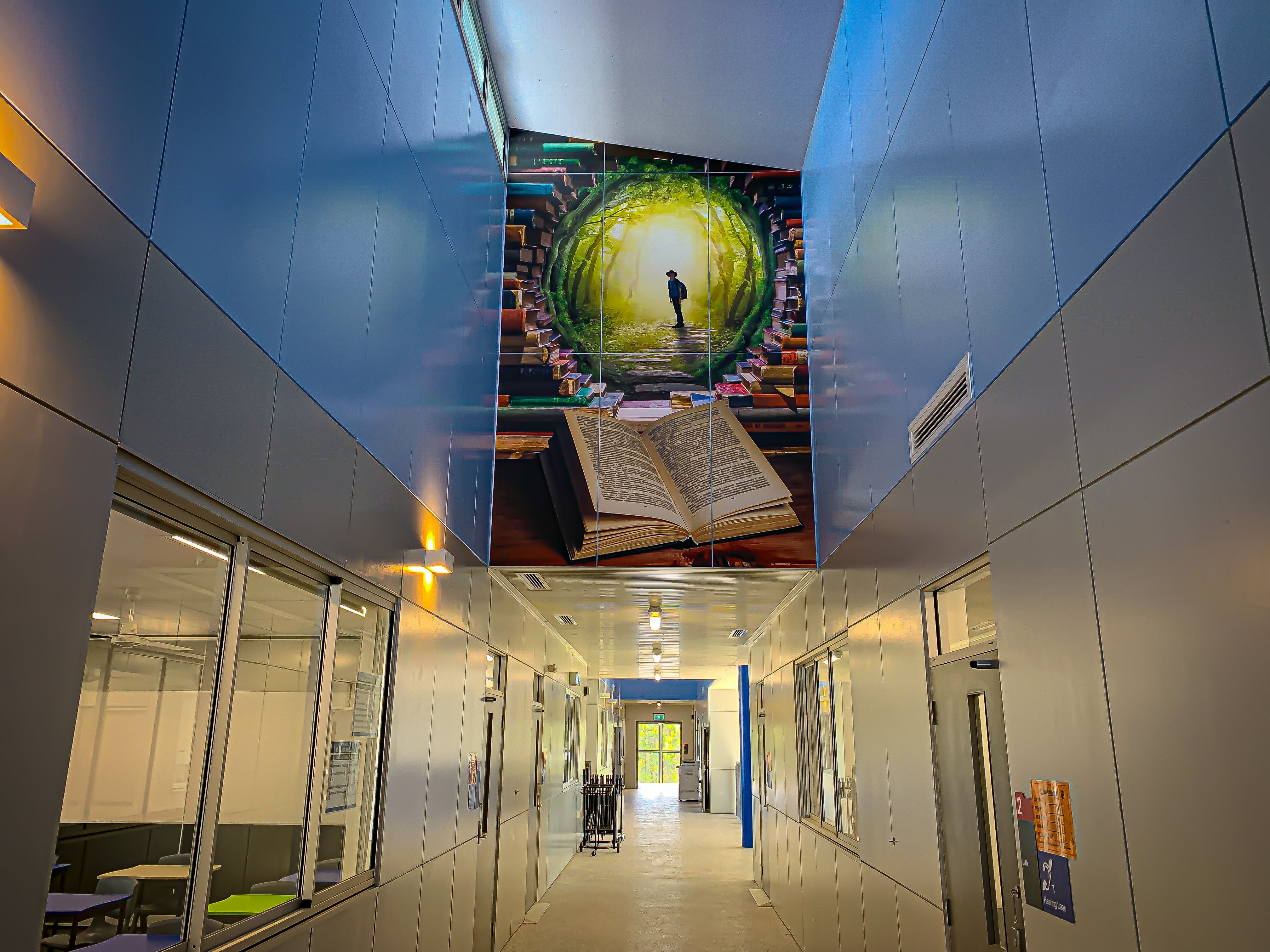 Wall graphic example 13