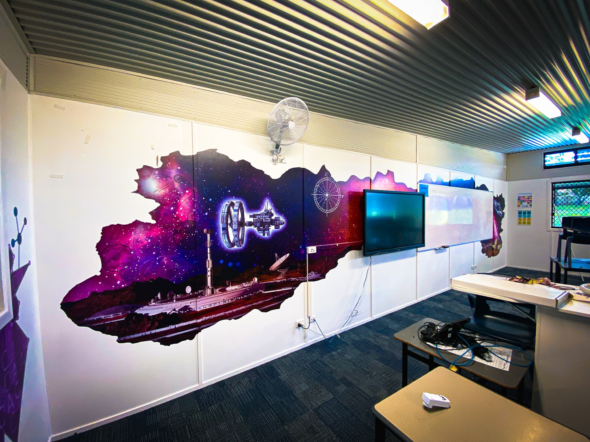 Wall graphic example 10