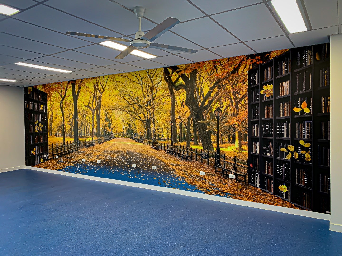 Mansfield Feature Wall – wall graphics
