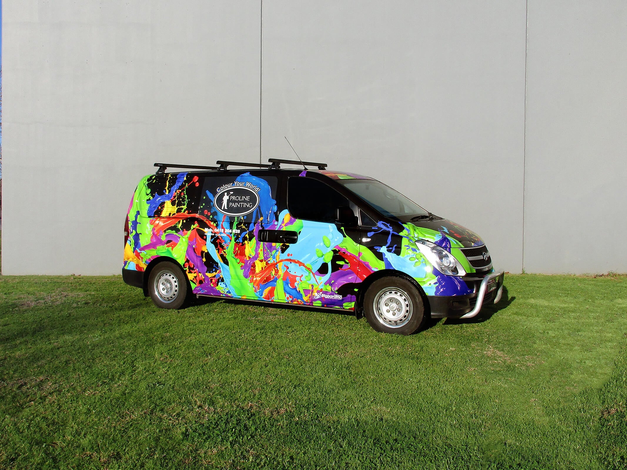 Van Inforgraphic Make a SPLASH!! with van graphics