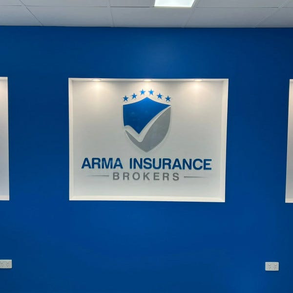 ARMA Insurance Interior Signs