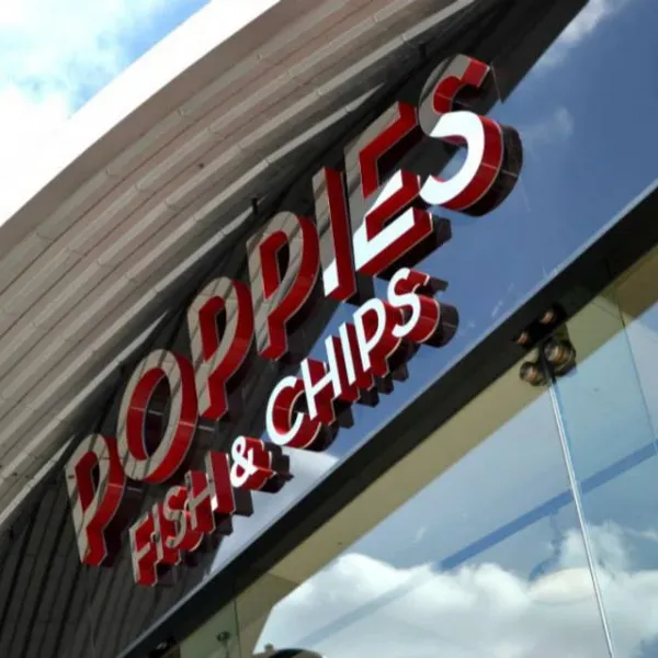 Poppies 3D Illuminated Signage Letters