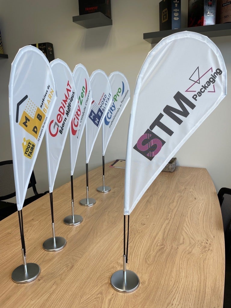 mini beachflag événementiels
