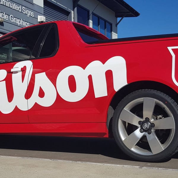Wilson ute graphics