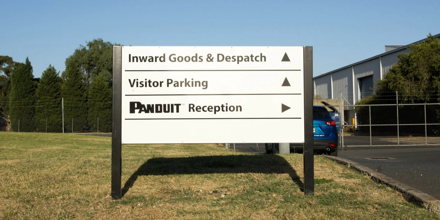 Metal Panel and Post Signs