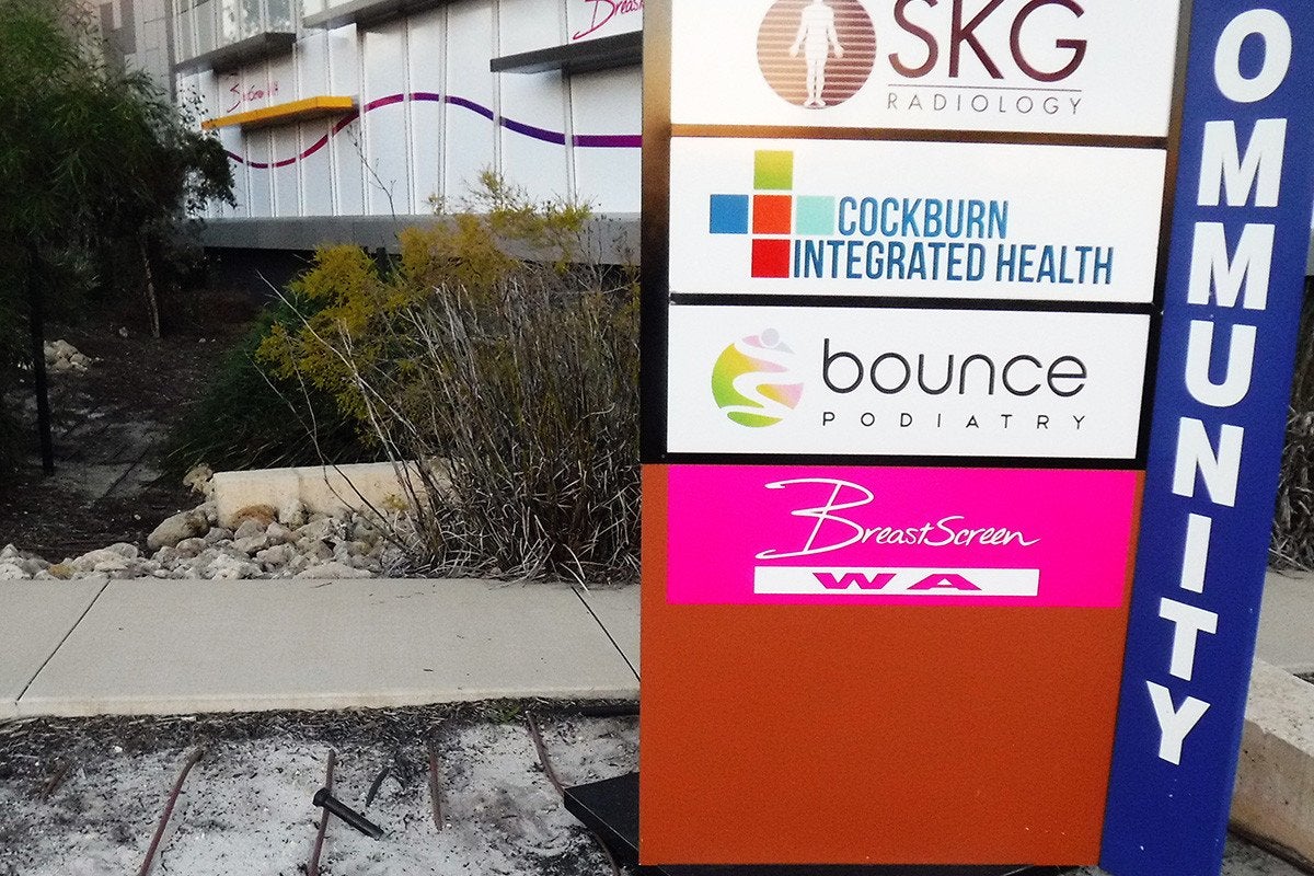 BreastScreen WA - Signage Audit