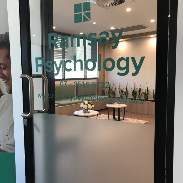 Window Decals for Ramsay Psychology