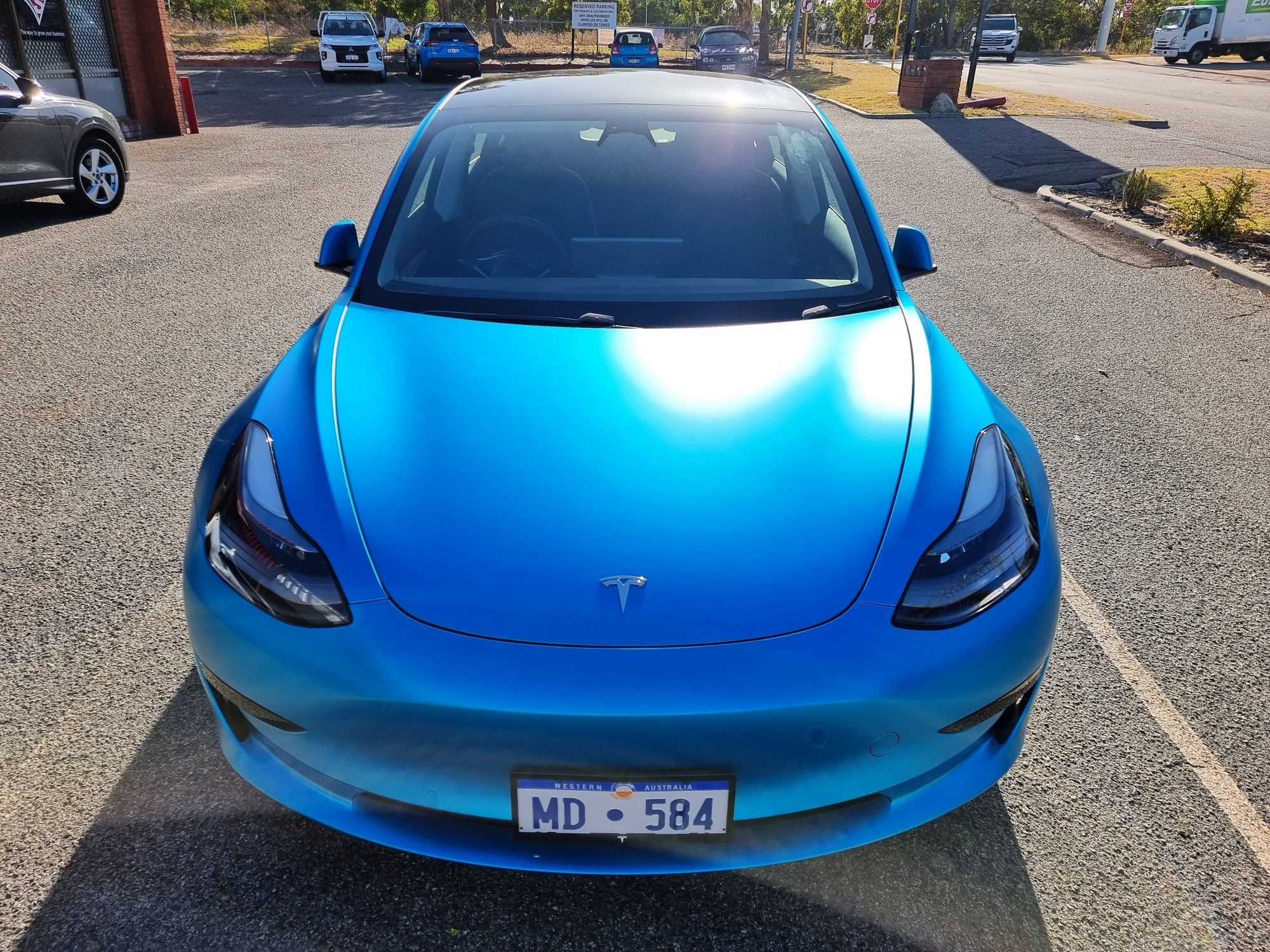 Tesla Colour Change Wrap