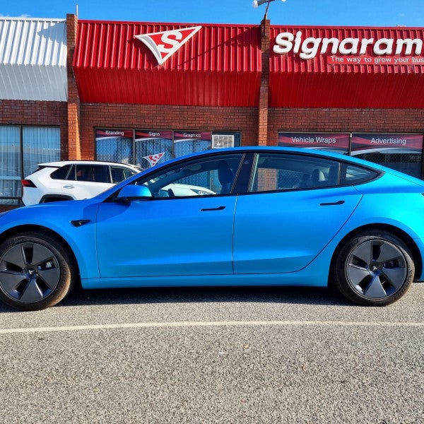 Tesla Colour Change Wrap