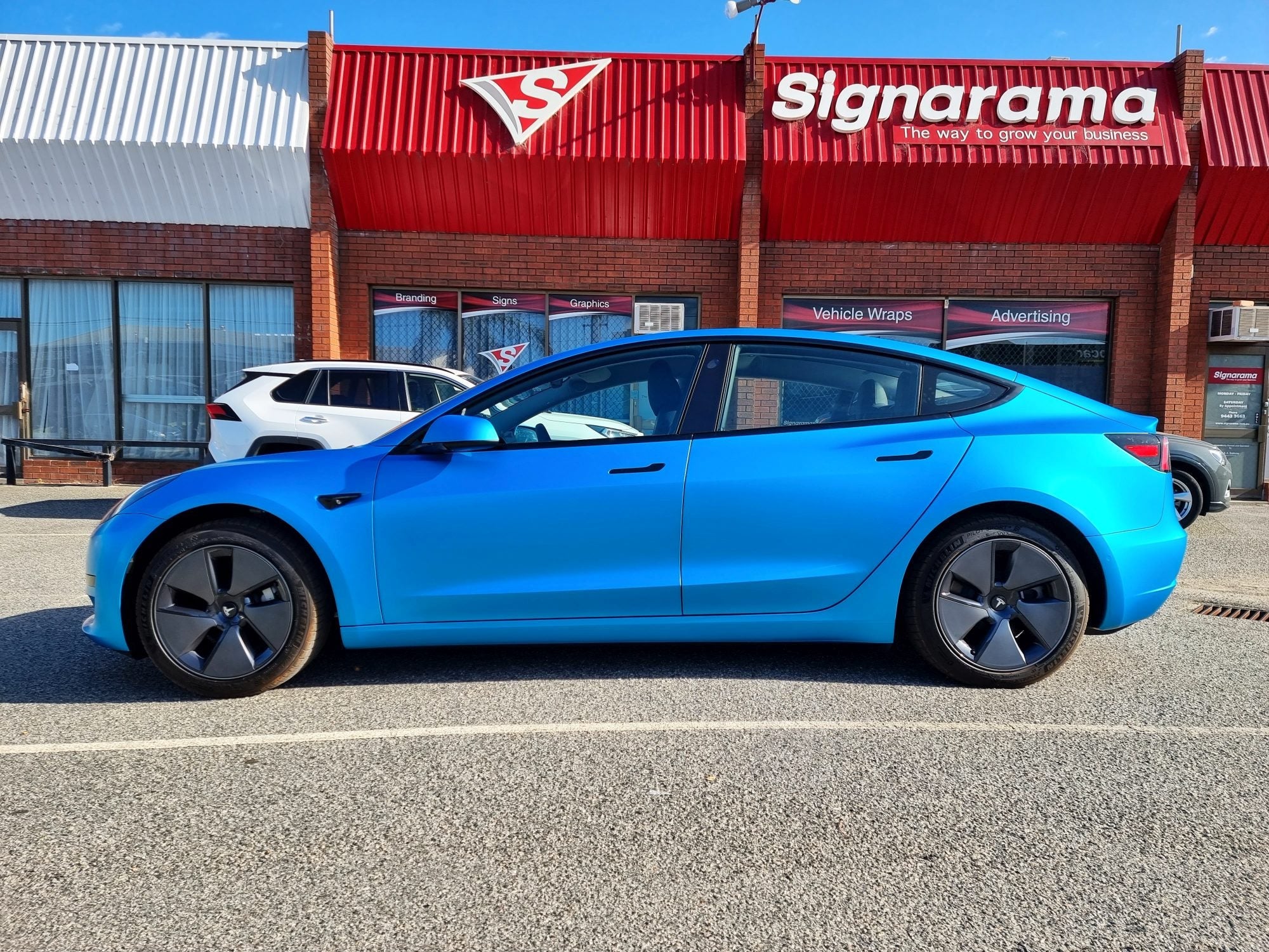 Tesla Colour Change Wrap