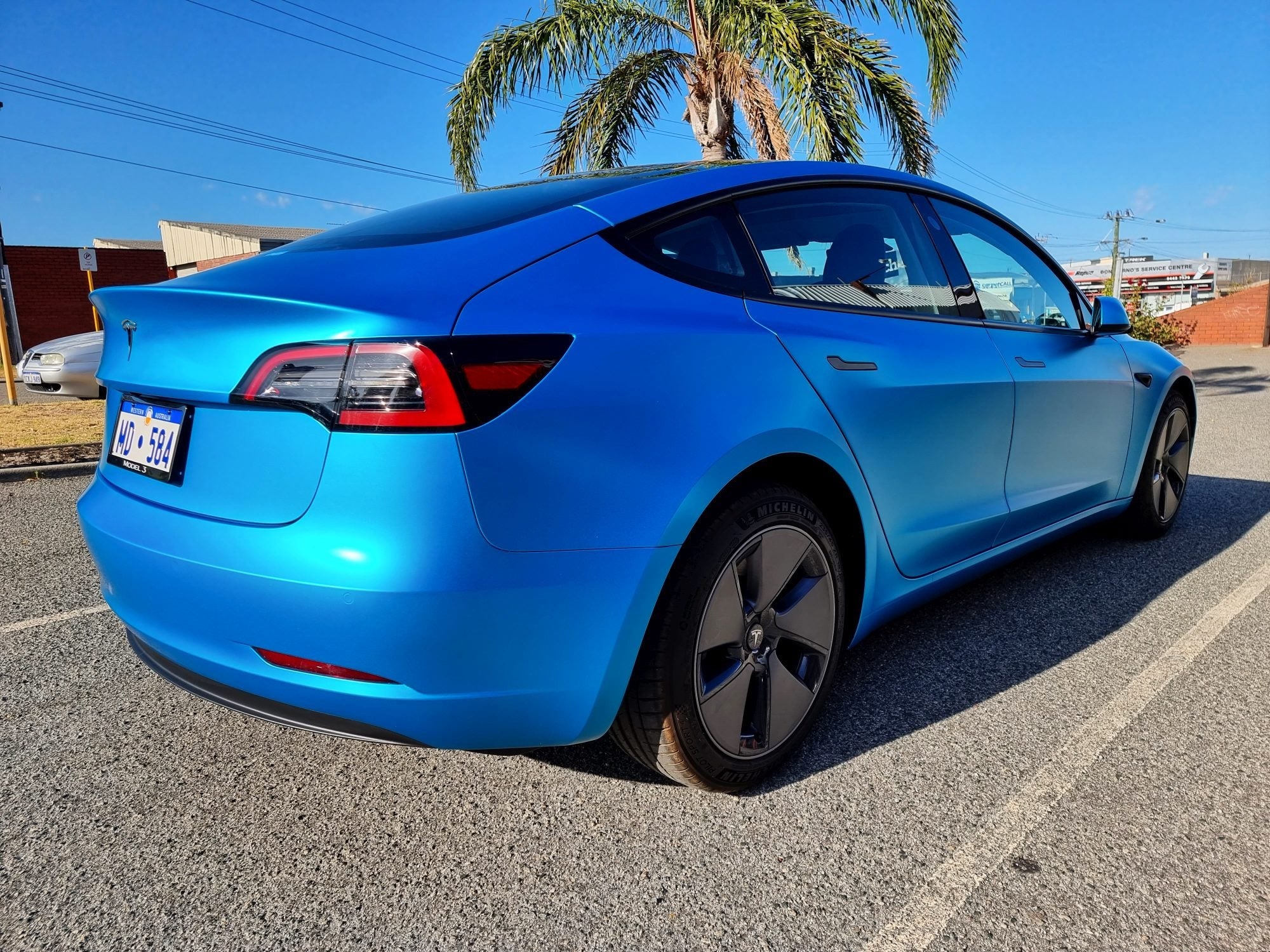 Tesla Colour Change Wrap