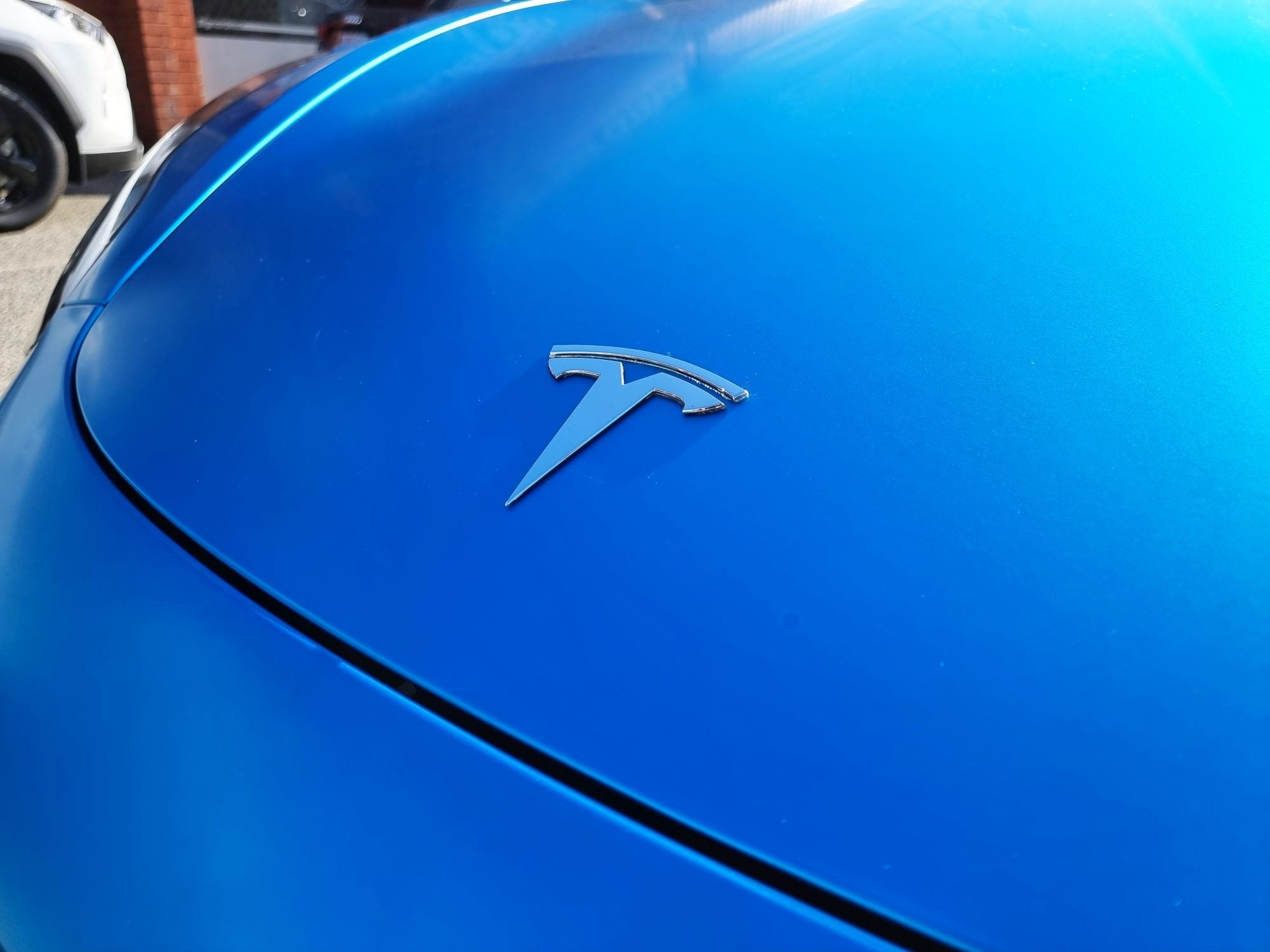 Tesla Colour Change Wrap