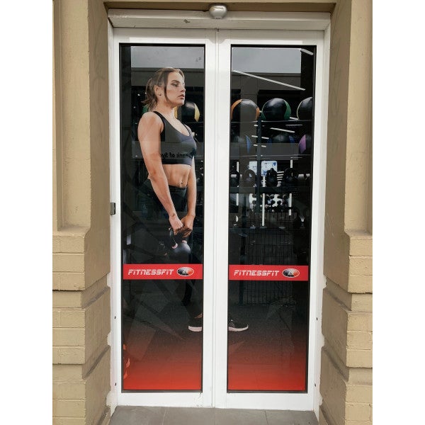Window Graphics - Fitness Fit - Northcote.