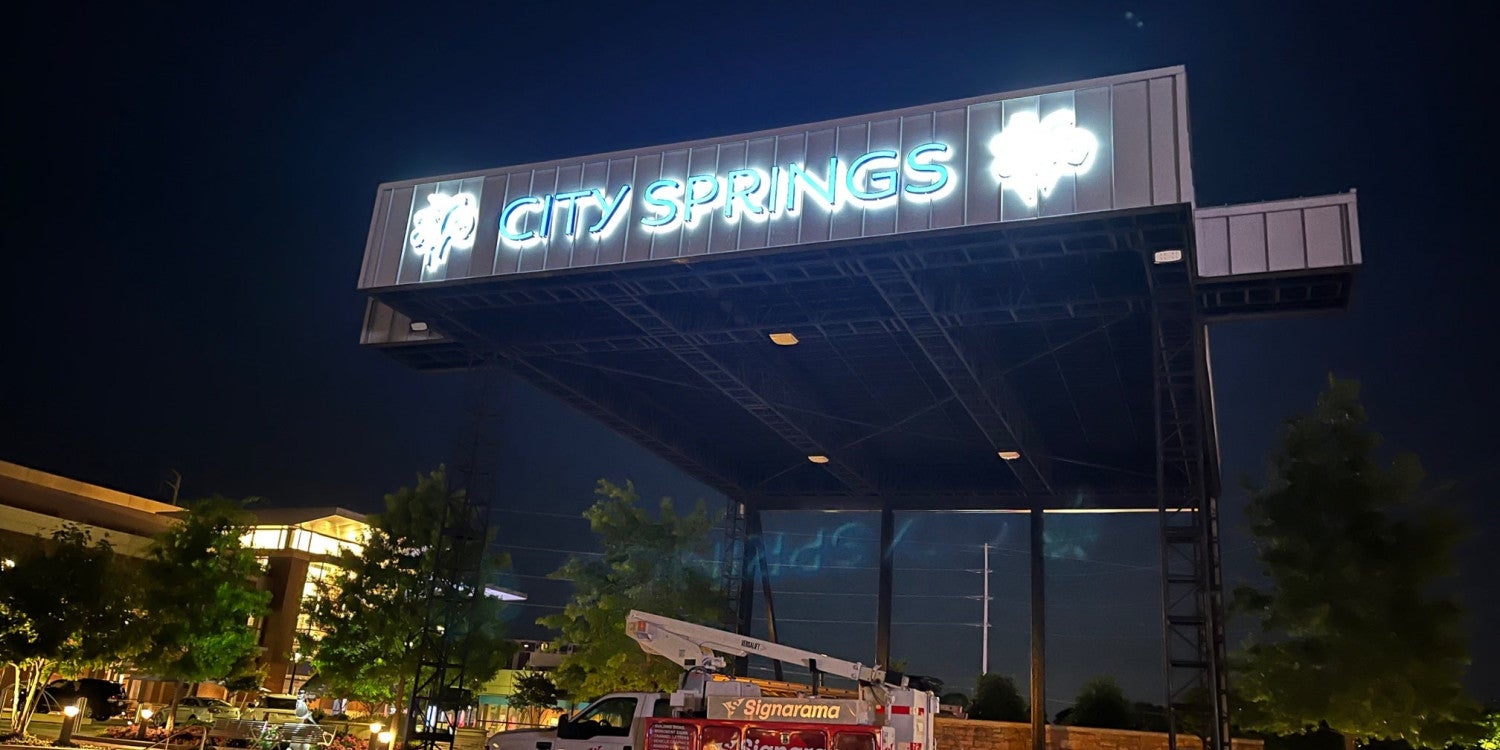 Illuminated Signs That Shine Day and Night