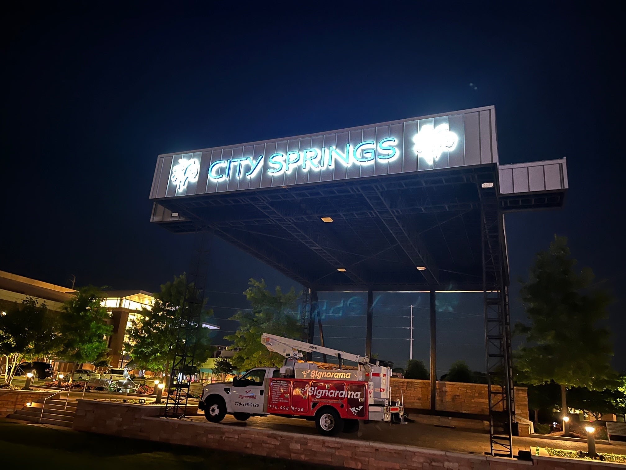 Illuminated Signs That Shine Day and Night